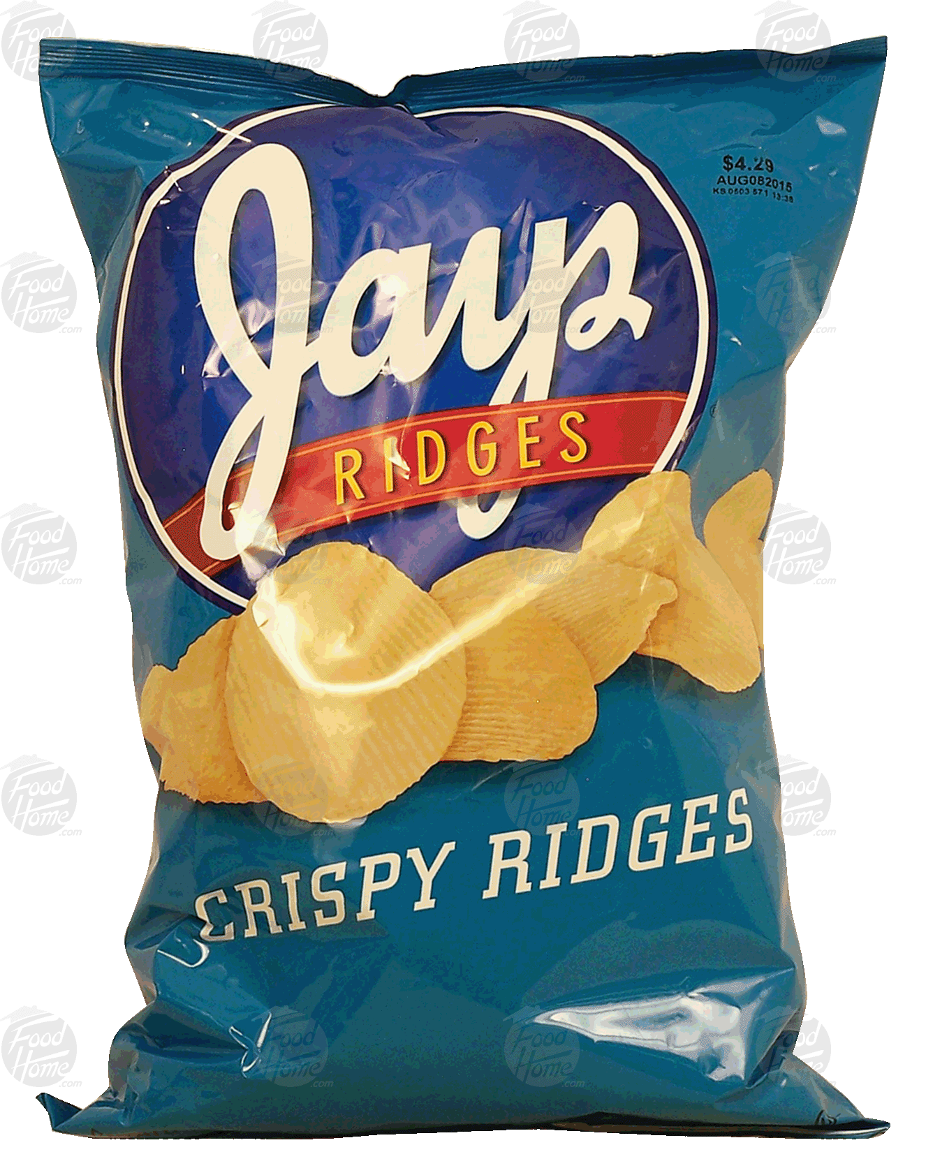 Jay's  potato chips, crispy ridges Full-Size Picture